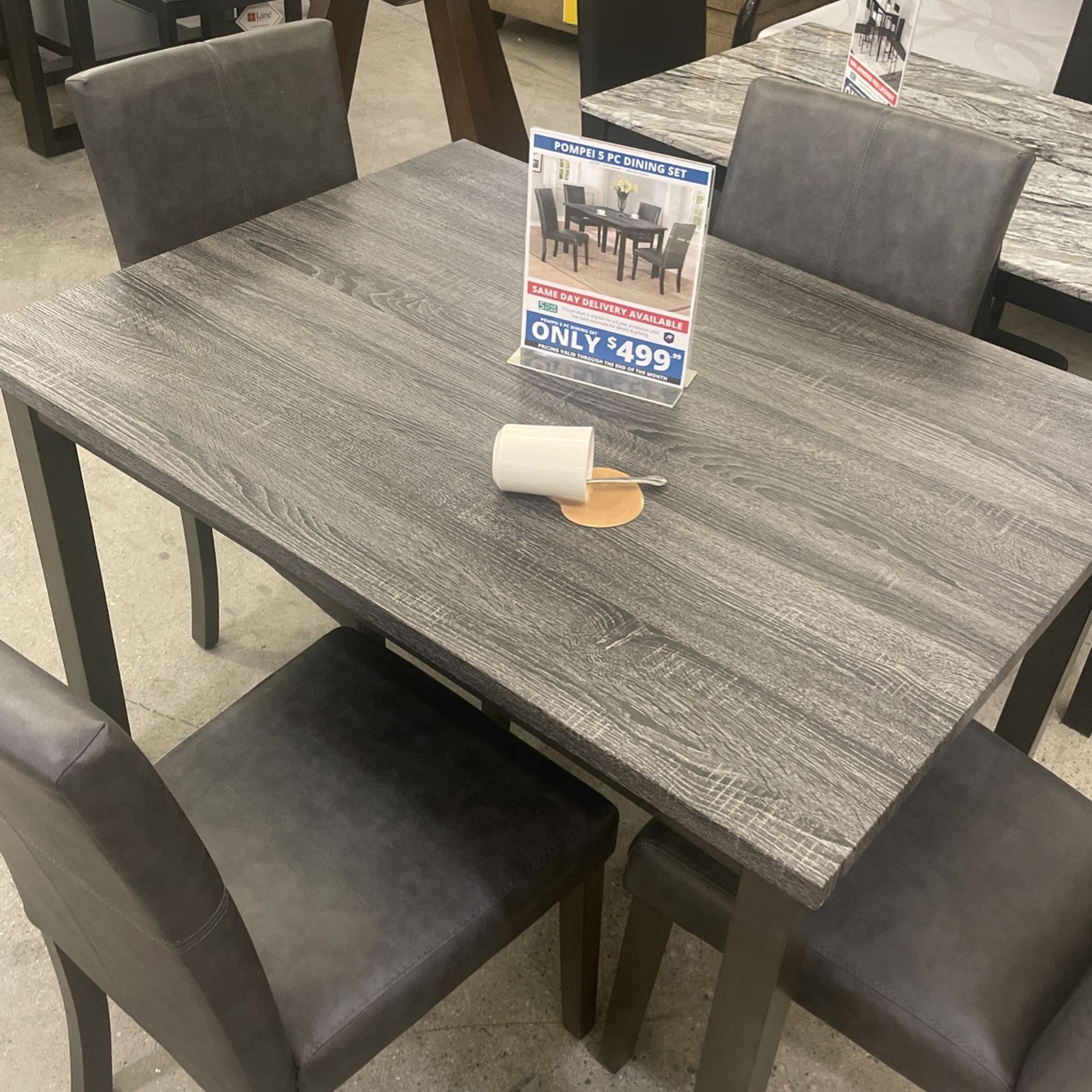 Pompei 5pc Dining Set