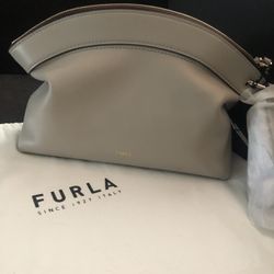Beige Furla Handbag