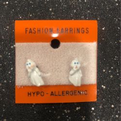 New- Mini Ghost Earrings