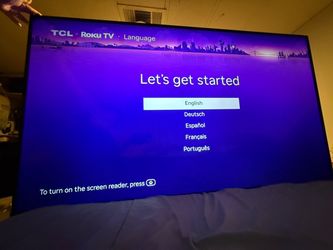 65” TCL Roku