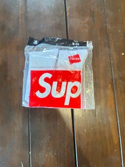 Supreme socks 2-pack