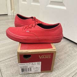 Red Vans 
