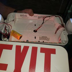 Emergency Exit With Lights