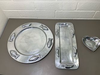 Polished Pewter Items