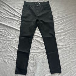 Black Serenede FITTED SKINNY denim