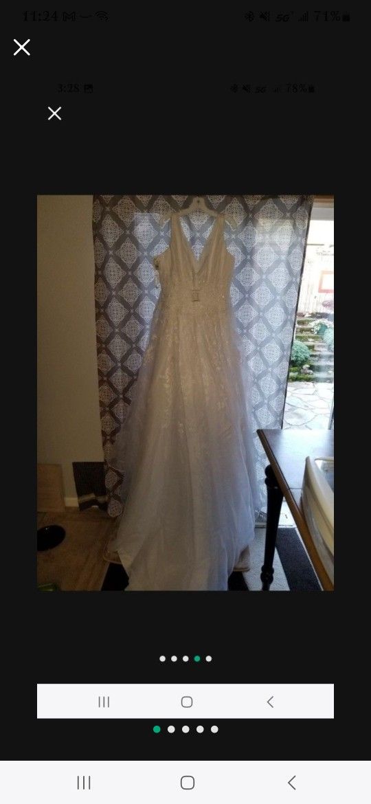 Size 20 David's Bridal Wedding Dress