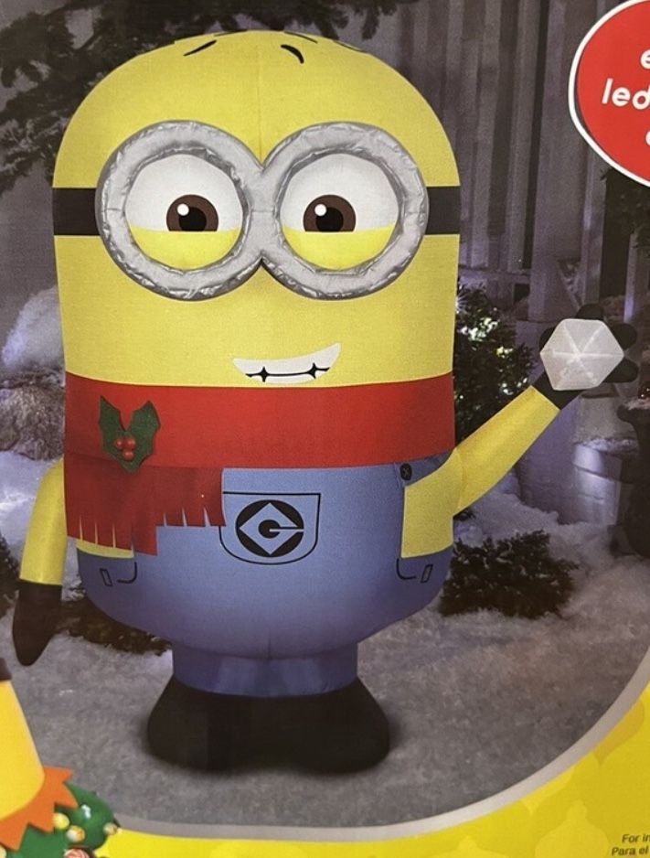Minion Inflatable 4t Christmas 