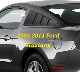 05-14 Ford Mustang Quarter Side Window Louver