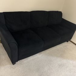 Black Sofa Set