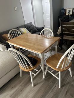 Dining Table with 4 chairs