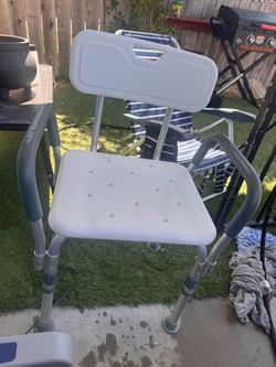Medical Shower Chair with Arms and Back