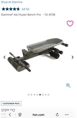 Stamina Ab/Hyper Bench Pro