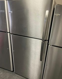 Stainless Steel Frigidaire Top Freezer Fridge