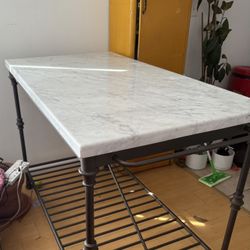 Crate and Barrel French Baker’s Table Kitchen island