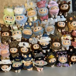 Pop Mart Labub Plush Toy Keychain
