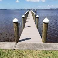 New Marine dock piling caps
