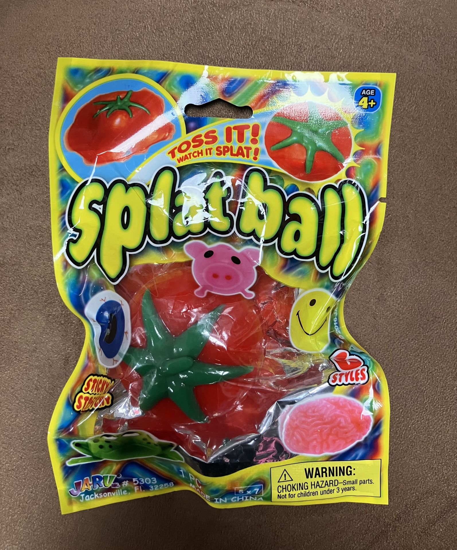 JA-RU Splat Ball - 1 Piece - Novelty Toy