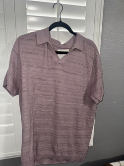 Hollister Lavender Knit men’s Shirt