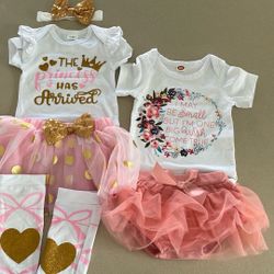 Infant girl Outfits 2 Sets  $5 Dollars 