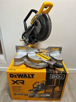 DEWALT 20-Volt MAX XR Cordless 10 in. Dual Bevel Fixed Miter Saw (Tool Only)