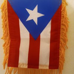Puerto Rico Flag Car Accessory