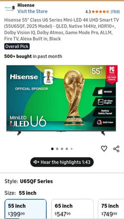 55" 4K SMART FIRE TV