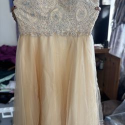Champagne Formal Dress