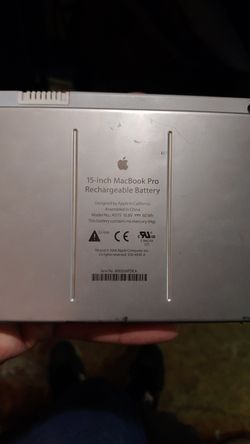 Battery for mac book 15"