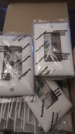 1 Gang Unbreakable Wall Plates