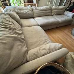  Large Beige Sectional Sofa – Silver Spring, MD ✨ MUST GO!