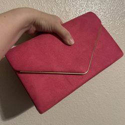 Pink Clutch / Crossbody
