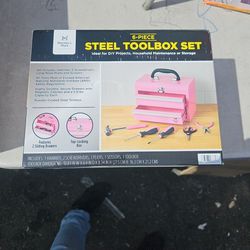Steel Tool Box Set