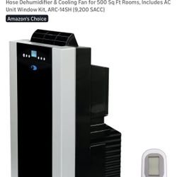 Whynter Portable Air Conditioner 14,000 BTU & Heater with Dual Hose Dehumidifier & Cooling Fan $450 OBO