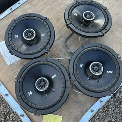 4 Kicker DSC650 6.5-inch, 2-way car speakers
