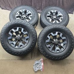 16x7.0J Toyota tacoma TRD wheels & Tires