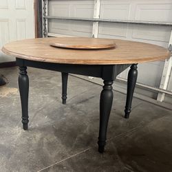 56” Round Dining Table