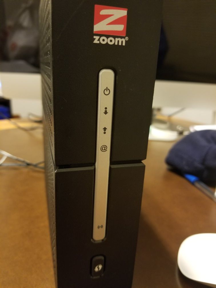 Zoom modem/router