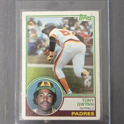 Tony Gwynn #482 (1983 Topps) MLB Rookie Card HOF Padres