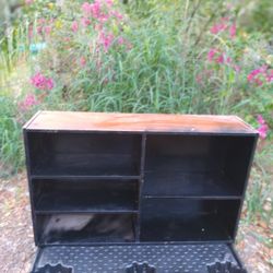 Black Shelf 47"1/4x29"Hx12"1/4W