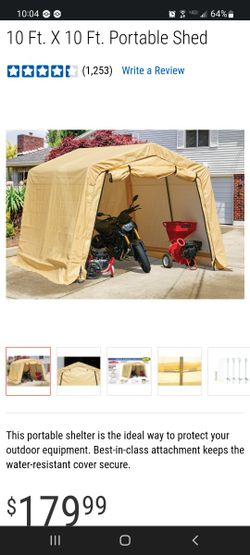 10 X10 Cover PRO SHED