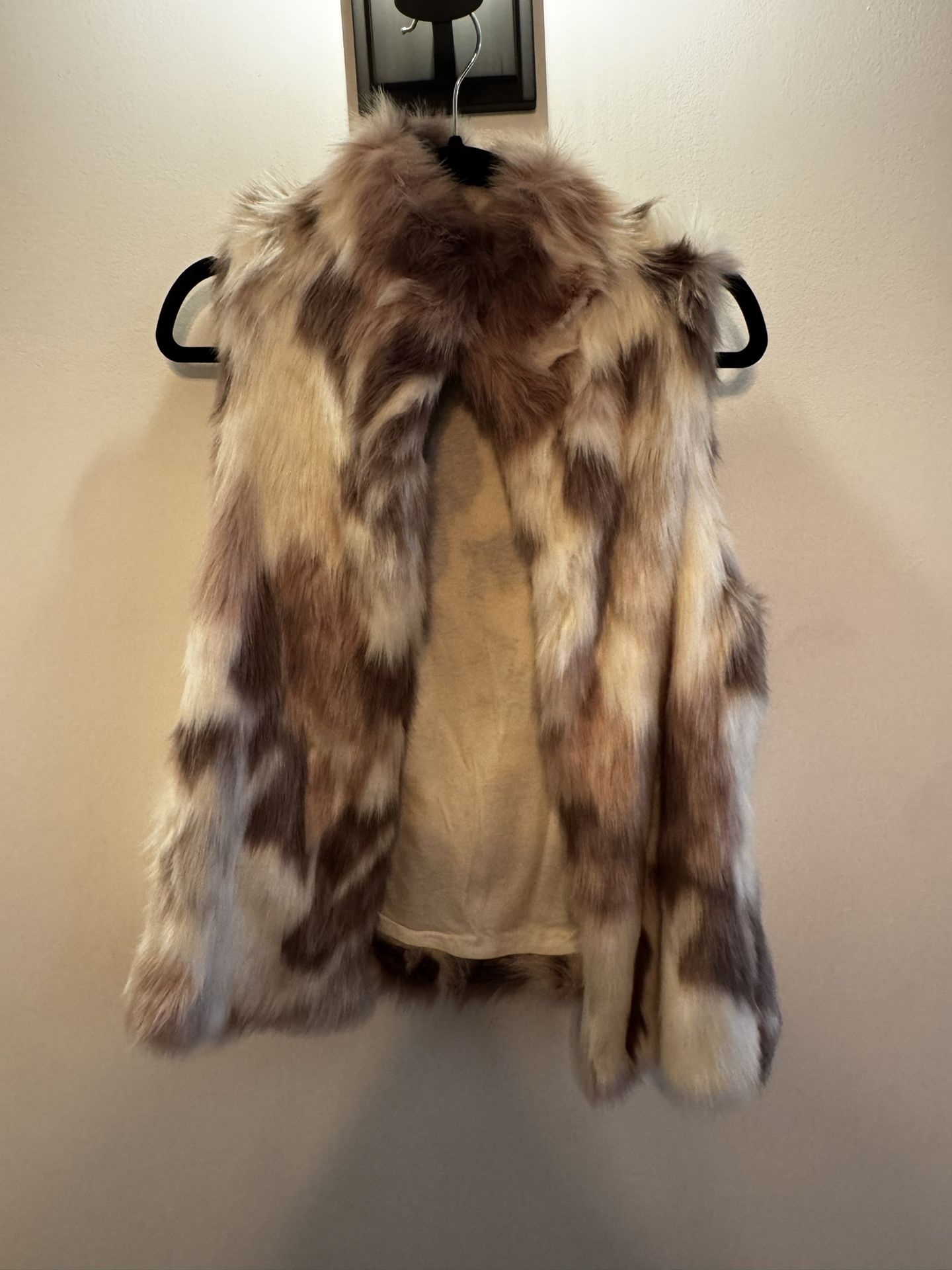 Fur Vest From Express