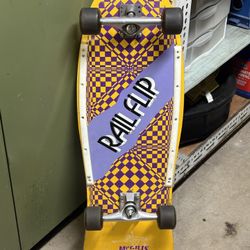 Old Skool skateboard Original 1986 Sport Fun Deck With Gullwing & Fury Trucks Only $100!!!!!