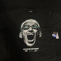 UFC Charles Oliveira “Do Bronx” Portrait T-Shirt