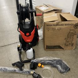 Electric Pressure Washer Red