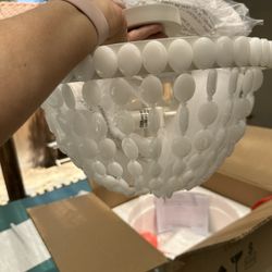 Pottery Barn Oval Bead Flushmont