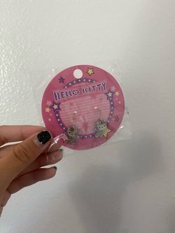 Skating Hello Kitty Earrings