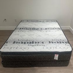 NEW MATTRESS QUEEN SIZE PILLOW TOP WITH BOX SPRING