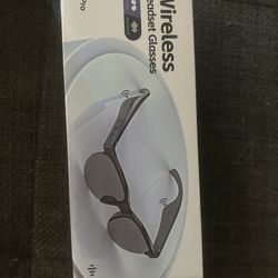 NEW Wireless Headset Glasses XG88 Pro Black