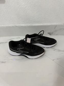 Size 10 M - FILA Men’s Action-Stride Energized Athletic Sneakers Black White