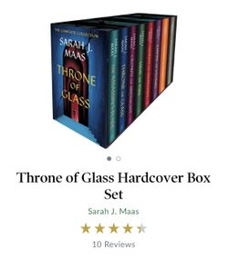 Throne Of Glass Hardcover Box Set